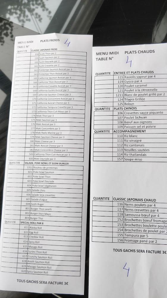 L’orchidée - Menu Image 4